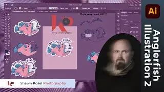 Anglerfish in Adobe Illustrator