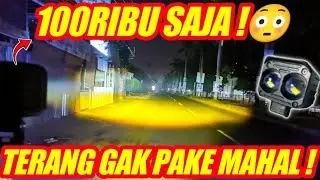 LAMPU TEMBAK 2 MATA MURAH 100RIBUAN - CAVIA ZX168 TERBARU !