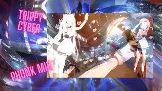 trippy cyberpunk darkwave phonk music mix 1 hour