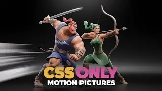 👉 Create Stunning Motion Pictures Using Only CSS! 🎬 | No JavaScript Needed!
