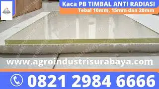 Jual Kaca PB TIMBAL ANTI RADIASI | WA. 0821-2984-6666