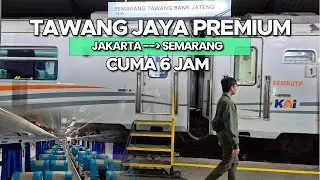 Perjalanan 6 jam Udara Bersih Ada Gunung - Trip Kereta Tawang Jaya Premium Pasar Senen Semarang