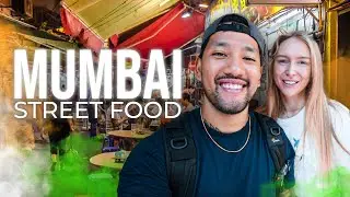 First Time Trying INDIAN STREET FOOD In MUMBAI | Eating Like A Local 🇮🇳
