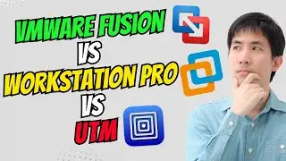 VMware Fusion vs Workstation Pro vs UTM 2025 ⚡ | Which Virtual Machine Is Best? 🔍💻