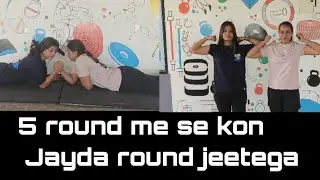 Subbmison arm wrestling challenge kajal vs anjali 🤼💪💪🔥