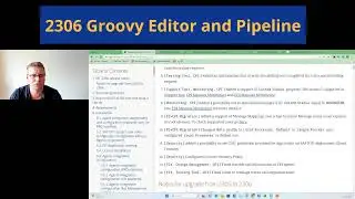 Figaf 2306, Groovy Editor and Pipeline validation