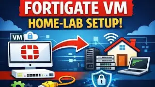 How to setup a FortiGate firewall Virtual Machine VM to Inspect your Network Traffic - FortiOS 7.2