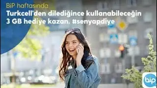 Turkcell 3 GB kazanma çabuk ol