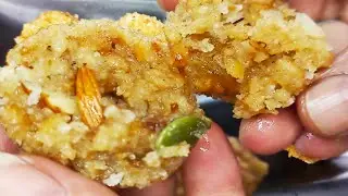 Make tasty laddus with one cup of wheat flour and they are so tasty that no one will be able to t...