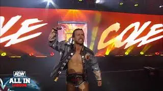 ADAM COLE AEW ALL IN ENTRANCE HD | 27 AUGUST 2023 | WEMBLEY STADIUM |