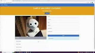 SIMPLE MACHINE LEARNING WEB APP  USING PYTHON AND  DJANGO, GOOGLE COLAB ONLINE ANALYSIS  episode 2
