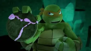 The turtles stop a ghost invasion