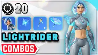 Best *LIGHTRIDER* Skin COMBOS with Gameplay