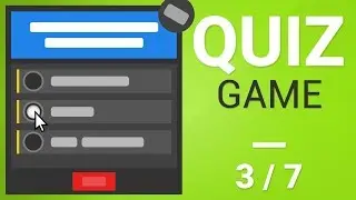 Unity Tutorial - How to create a Quiz Game [Part 3/7] - MORE CODING!
