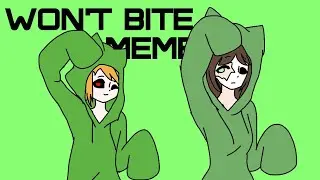 Won't Bite - animation meme (flipaclip) oc x fandom