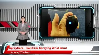 SprayCare – Sanitizer Spraying Wrist Band