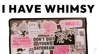 Decorate my MacBook Pro w/me | christian + anime stickers