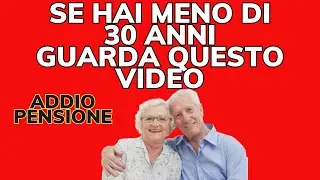 La tua PENSIONE farà schifo: preparati.