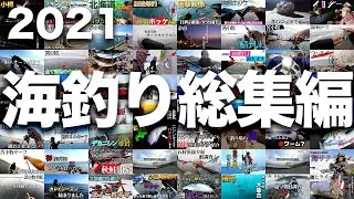 【2021】海釣り総集編【今年もありがとうございました】