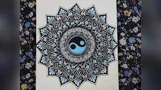 Unique Mandala Art || Ice Art ||