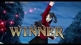 Rin winning the Holy Grail war by going pew pew.