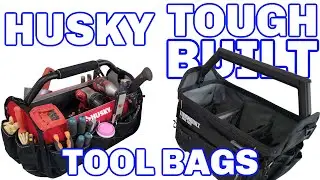 Tool Bag Review & Comparison | Husky vs. Toughbuilt | Best Tool Box/Organizers #ToolBag #ToolBox