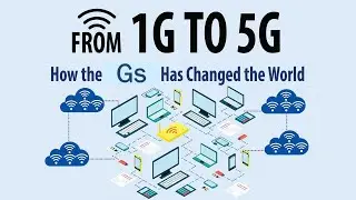 1G to 5G Technologies Explained | 1G 2G 3G 4G 5G Explained for Beginners