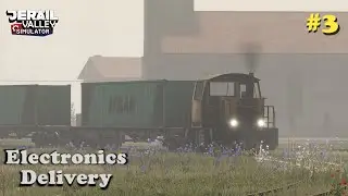 Transporting Electrics in Derail Valley Ep-3. GF-FH-52 #nocommentary