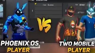 Free Fire Phoenix os 1 vs 2 custom Highlights👽🎯 || Government Laptop Free Fire Gameplay in PhoenixOS