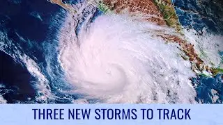 Hurricane Norma, Tammy and Sanba - Tropical Weather Bulletin Oct 19, 2023