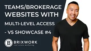 Manage Team & Brokerage Websites With Ease! Agent roster with Tiered Admin Access on Brixwork V5