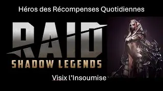 RAID: SHADOW LEGENDS - DAILY REWARDS CHAMPIONS TUTORIAL: VISIX THE INSANE!
