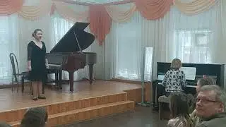 отчетное выступление дочери