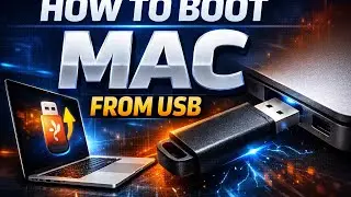HOW TO BOOT MACBOOK FROM USB DRIVE