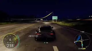 Toyota Supra drift between cars in The Crew Motorfest