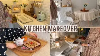 SADE VE ÖZGÜN MUTFAK DEKORASYONU 🌱 MUTFAK TADİLATI VE DÜZENİ | PİNTEREST TARZI BÜYÜK DEĞİŞİM