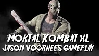 Mortal Kombat XL - Jason Voorhees Gameplay (Fatalities & Brutalities OH MY!)