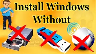 Installing Windows on Your Computer without a USB or DVD: A Beginner's Tutorial