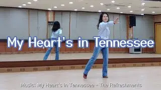 My Heart's in Tennessee / Improver - Line Dance (Dance & Teach)