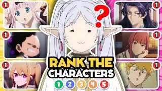 RANK the ANIME CHARACTERS without knowing THE NEXT ONE 🔥 | ANIME QUIZ
