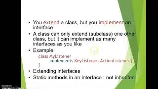 Interfaces in Java