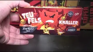 Teufelsknaller - COMET Feuerwerk - LIDL Knallerbsen (Herbst 2024)