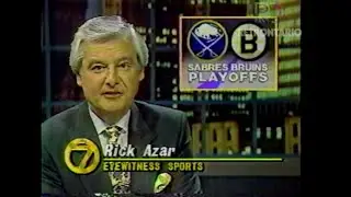 RICK AZAR - WKBW EYEWITNESS SPORTS SEGMENT (APRIL 11, 1988)