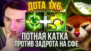 RAZE1X6 ПОТЕЕТ ПРОТИВ ПОДПИСЧИКА НА СФЕ В Дота 1х6 |  Рейз1x6 в DOTA 1X6 HOODWINK R + W