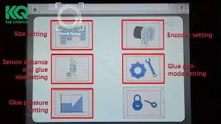 Подключение клеевой форсунки к фальцевально склеивающей линии