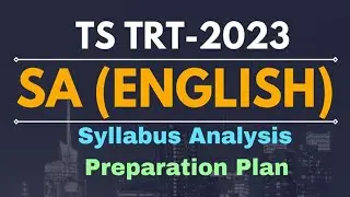 TS SA ENGLISH - SYLLABUS ANALYSIS 