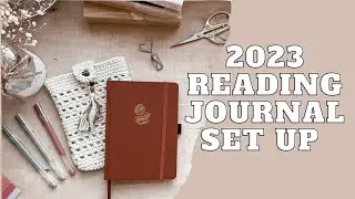 2023 Reading Journal Set Up