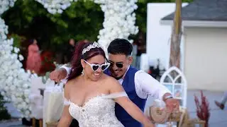 High Energy Wedding For High School Sweethearts // Evelise + Julian