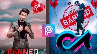 #technicalabubakar Tiktok Ban Photo Editing Concept •| Picsart Editing •| Full Troturial