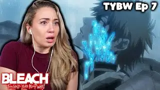 ICHIGO is a QUINCY?!! BLIND REACTION to BLEACH THOUSAND-YEAR BLOOD WAR Ep 07